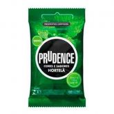 Preservativo C S Hortelã Com 3 Unidades Prudence