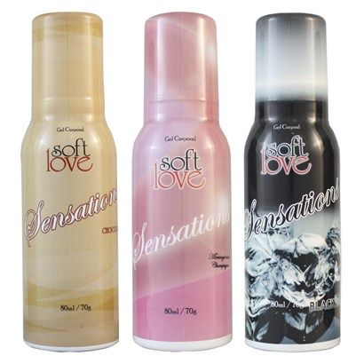 Loção Sensations 80ml Soft Love