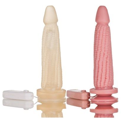 Prótese Vibrador Controle Externo 20 X 5cm Hot Flowers