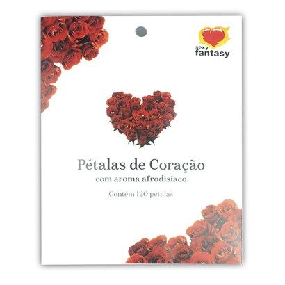 Pétalas Perfumadas 120 Unidades Sexy Fantasy