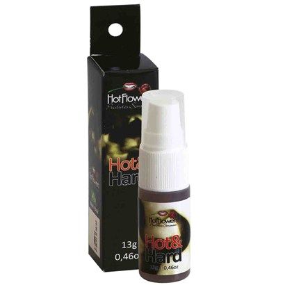 Hot Hard Spray Excitante Masculino 13gr Hot Flowers