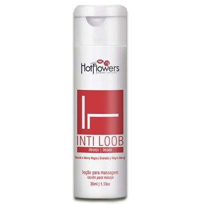 Int Loob Romã e Berry Negra Lubrificante 35ml Hot Flowers