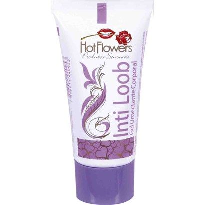 Inti Loob Lubrificante Bisnaga Lilás 25gr Hot Flowers