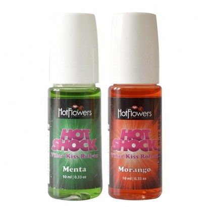 Hot Shock Viber Kiss Beijável 10ml Hot Flowers