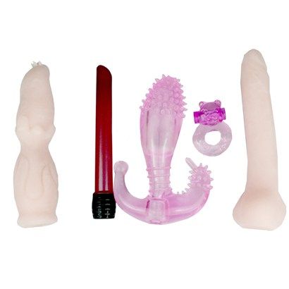 Kit Vibrador Personal Multi-Capas e Anel Claro