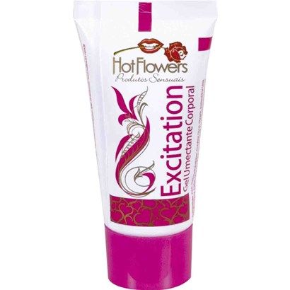 Excitation Excitante Bisnaga Rosa 25gr Hot Flowers