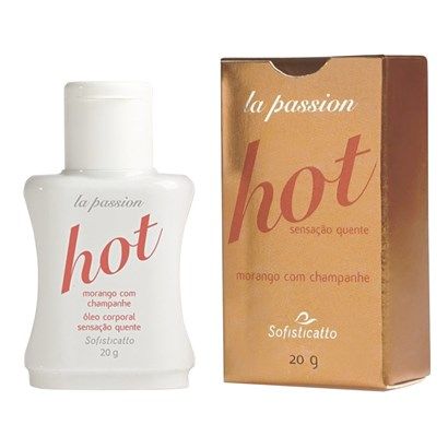 Óleo Corporal Hot Beijável Aromático 20gr Sofisticatto