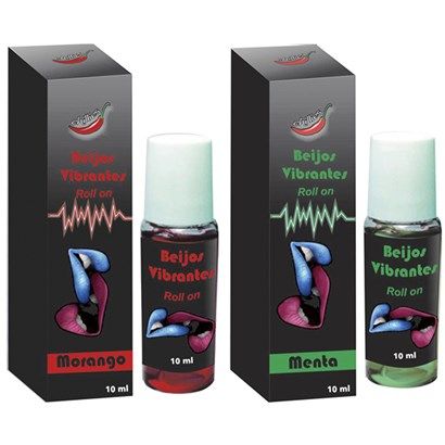 Gel Do Beijo Vibrante Em Rollon 10ml Chillies