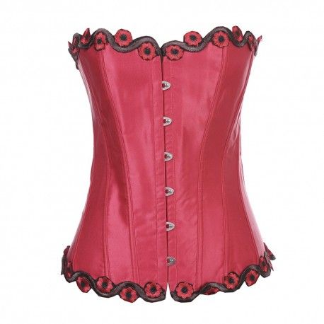 Corselet Luxo Bordado Sensual Love